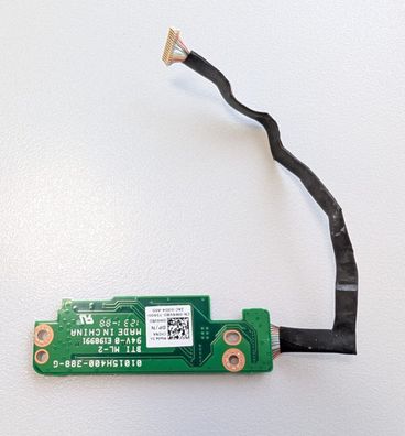 Dell Precision M4600 M6600 Media Button Board mit Kabel 0W6V8D