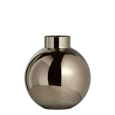 Kaheku Vase Solento silber 18 Ø 19h 1150008797