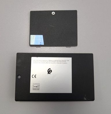 Fujitsu Lifebook E Series HDD Festplatten RAM Abdeckung Blende Deckel Set