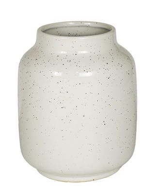 Kaheku Vase Bova Sprenkel creme 18 Ø 24,5h 7833039009