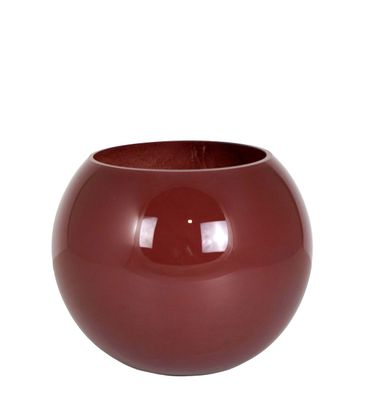 Kaheku Vase Sanyo Kugel bordeaux 23 Ø 19h 420667648