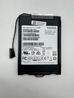 Lenovo Thinkpad X260 Caddy Disk Festplatte SSD 128GB Kabel SC10K41891