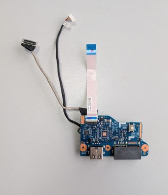 Lenovo Thinkpad E550 USB Power DC Jack Board mit Kabel NS-A221