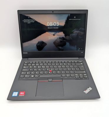 Laptop Lenovo ThinkPad E480 14" 256GB SSD i7-8550U Radeon RX550 32GB RAM