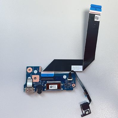 Dell Inspiron 16 Plus 7640 I/O USB-Audio-Platine-Taste mit Kabel 0KM2JT