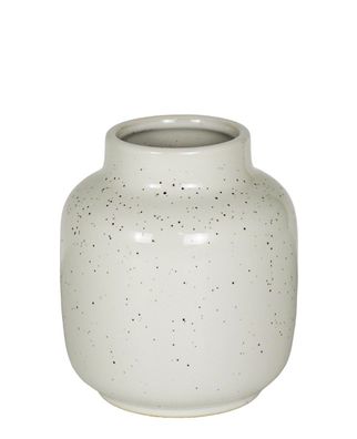 Kaheku Vase Bova Sprenkel creme 16 Ø 19,5h 7833038909