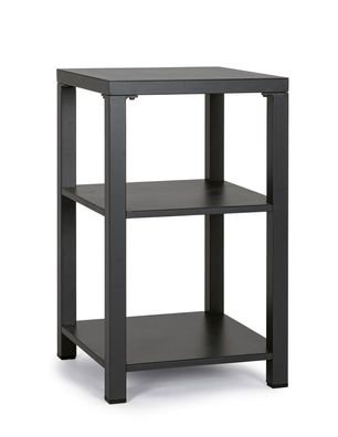 Outdoor-Regal Atlantic aus Aluminium, modern, anthrazit, pflegeleicht, ideal für Balk