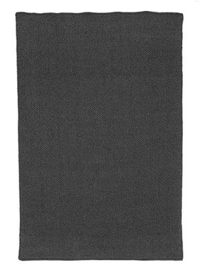 Outdoor-Teppich Daya Kunststoff, modern rechteckig, dunkelgrau 200x300 cm,