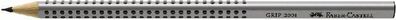 Faber Castell Bleistift Grip 2001 HB silber