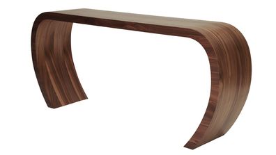 Sideboard Sidebow Nussbaum, modernes Design, 168 cm breit, braun, Echtholzfurnier, pf
