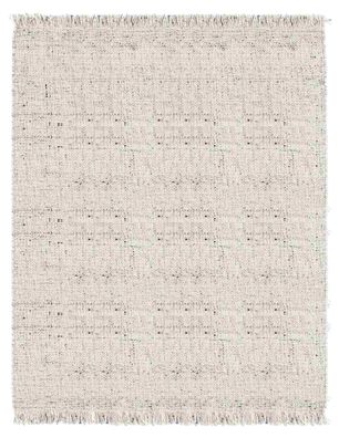 Teppich Senuri aus Wolle, modern, Beige, 200x300 cm, weiches Mischgewebe für