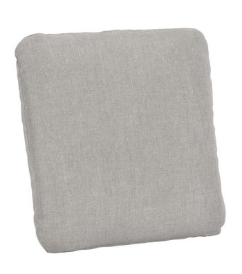 Kissen Florencia aus Olefin-Stoff, modern, grau, Outdoor geeignet, 45x45 cm