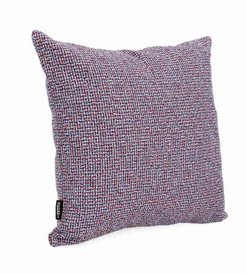 Outdoor Kissen Dilana aus Olefin-Stoff, wasserabweisend, 2er-Set, 50x50 cm, Blau