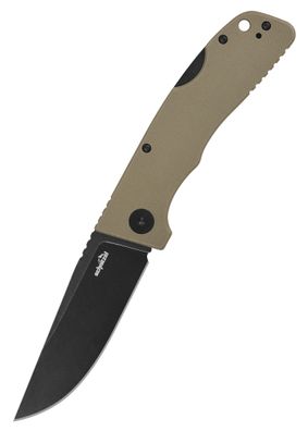 Schnitzel KVAR G10 Braun Taschenmesser mit Hosenclip
