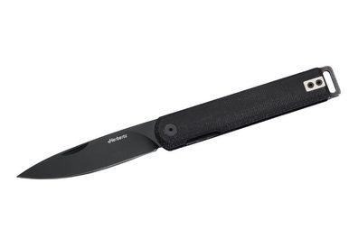 Herbertz Taschenmesser Liner Lock, schwarz Micarta