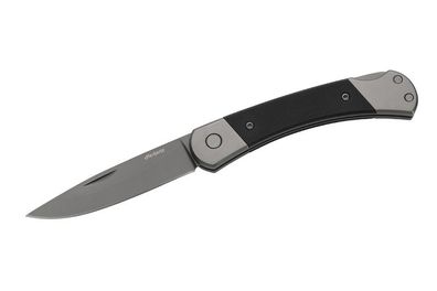 Herbertz, Taschenmesser, Titanbeschichtung Grau, D2, Medium, Schwarz