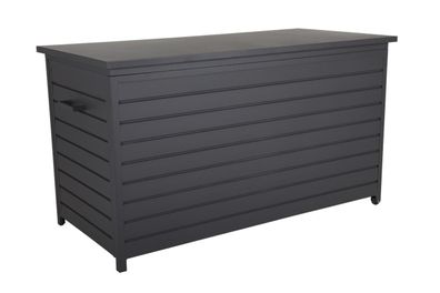 Gartentruhe Gäster Big von Brafab aus Aluminium, modern, anthrazit, mit Rädern
