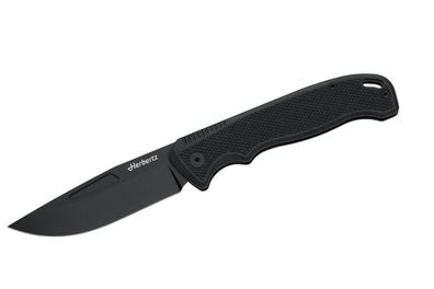 Herbertz Taschenmesser Performance Liner Lock D2, Klinge schwarz G10