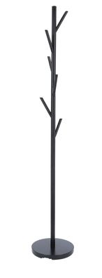 Kleiderständer Detroit aus Metall, modern, schwarz, mit 6 Haken, von Jan Kurtz