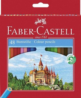 Faber Castell Buntstift Castle 3,3 mm 48er Kartonetui