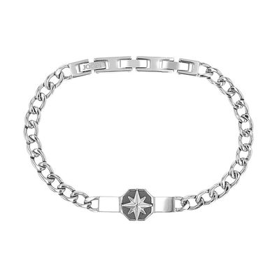 JOOP! Männer Armband Edelstahl 2100989 Kompass Motiv