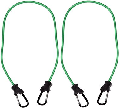 Elastische Spanngummis mit Karabinerhaken 8 mm x 100 cm