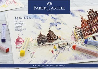 Faber Castell Softpastellkreiden 8 mm x 66 mm 36er