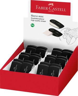 Faber Castell Radierer Sleeve 54x24x10 mm schwarz