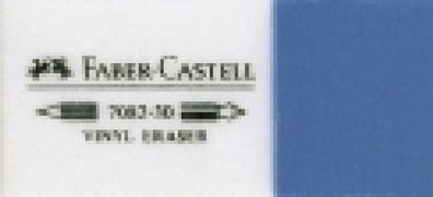 Faber Castell Radierer 7082-30 41x18x12 mm weiß/blau