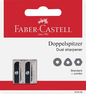 Faber Castell Doppelspitzer Metall BK