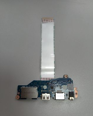 Dell Vostro 15 3510 3515 USB Audio Kartenleser Power Brett & Kabel LS-L242P