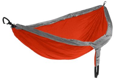 ENO Double nest orange grau Reisehängematte Hängematte