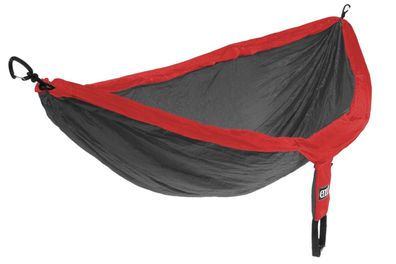 ENO Double nest red charcoal - Reisehängematte Hängematte