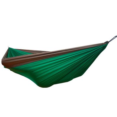 Hideaway Outfitters OffRoad Doppel-Leicht Hängematte grün-khaki inklusive Karab
