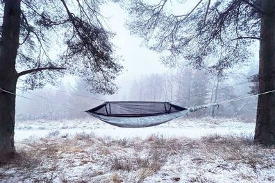 DD Hammocks DD Frontline Winter MC weiß - Outdoor-Hängematte Hängematte