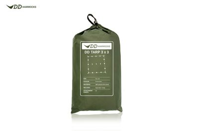 DD Hammocks DD Tarp 3 x 3 Meter Forest green Zubehör
