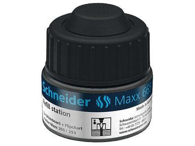 Schneider Refill Station Maxx 665, 30ml schwarz, für Marker Maxx 290/293