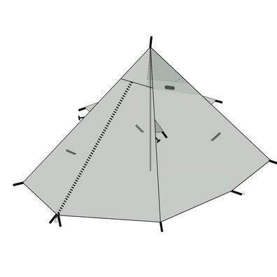 DD Hammocks DD Superlight Pyramid Tent Family Gartenmöbel