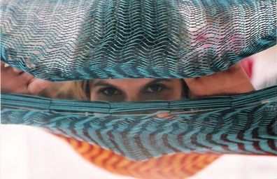 MacaMex Mexikanische Netzhängematte - Family multicolor Hängematte