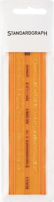 Standardgraph Schriftschablone Isonorm 3098/1 DIN 6776, ypB gerade Mittel 2,5 mm