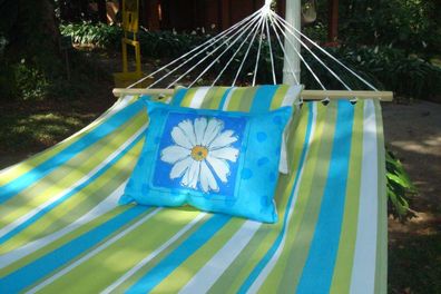 MacaMex Hängematte Caribe Beach MacaTex-Stabhängematte wetterfest Hängematte