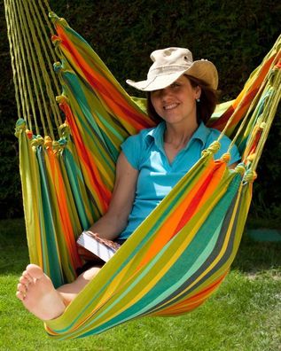 MacaMex Hängesessel Cayo Grande Verde Hängestuhl