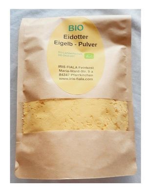 400 g BIO - Eidotter / Eigelb-Pulver, von Bio-Höfen in Österreich,