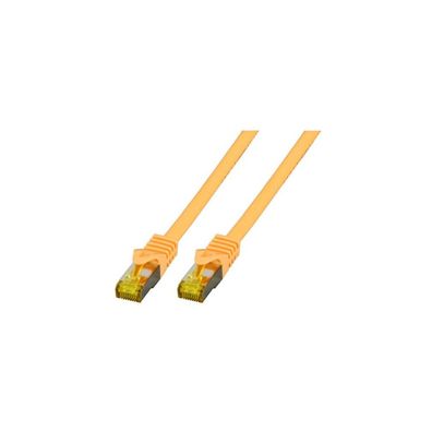 EFB RJ45 Patchkabel S/FTP Cat.6A LSZH Cat.7 Rohk. 30m gelb