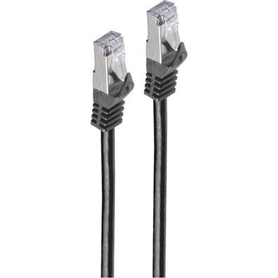 Shiverpeaks RJ45 Patchkabel S/FTP, Cat7 LSZH 1,5m schwarz