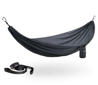 ENO TravelNest Hammock + Straps Combo Charcoal Hängematte