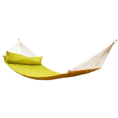 MacaMex Miami Apple Green (FSC(TM) zertifiziert) -Stabhängematte gefüttert wetterf