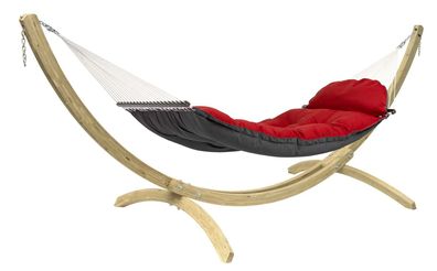 Amazonas Fat Hammock Set red Hängematte