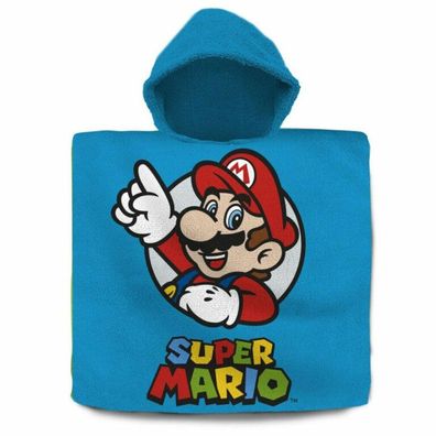 Super Mario Bros. Baumwollponcho Handtuch