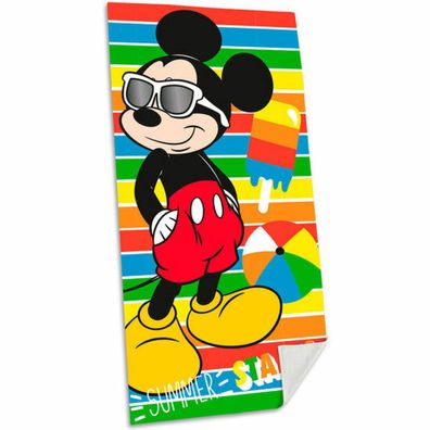 Disney Mickey Strandhandtuch aus Baumwolle
